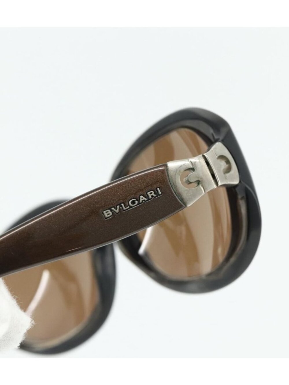 BVLGARI Sunglasses plastic 2 Set Brown Silver - Picture 5 of 10